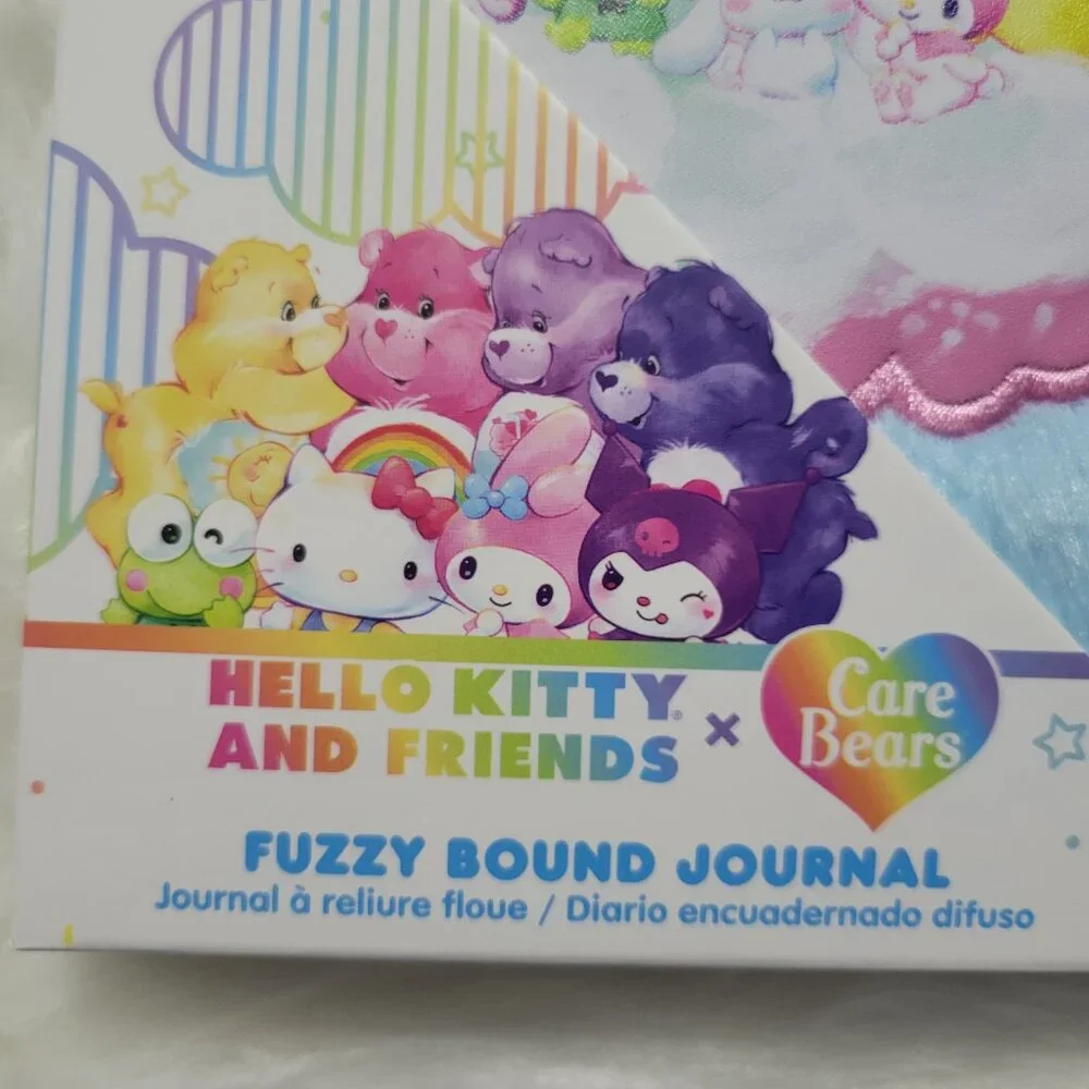 Hello Kitty & Friends x Care Bears Plush Journal